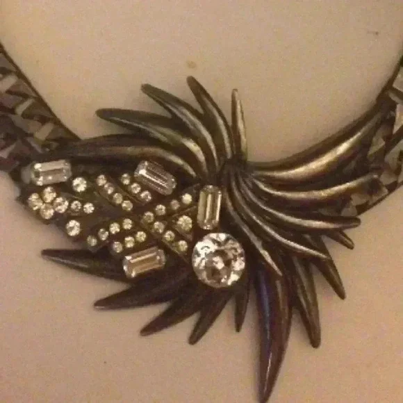 Gorgeous vintage studded necklace - Picture 3 of 8